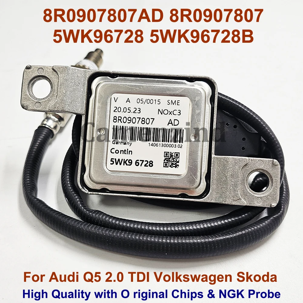 

В наличии 8R0907807AD 8R0907807 5WK96728 5WK96728B Высококачественный датчик оксида азота Nox для Audi Q5 2,0 TDI Volkswagen Skoda