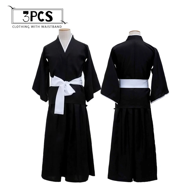 Bleach bois immortel lukia robe cos costume japonais anime kimono cosplay costume femme