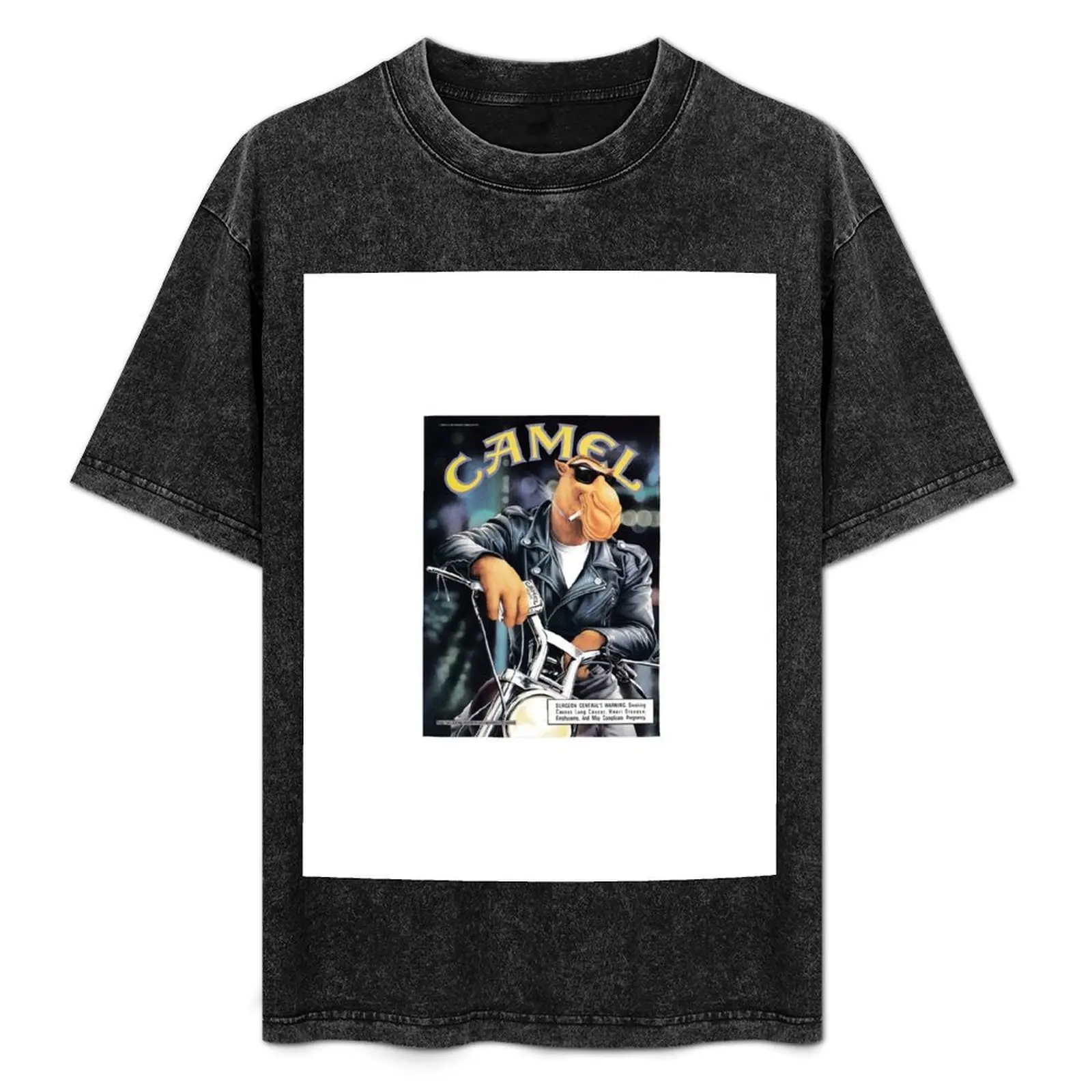 

Joe Camel Motorcycle Active T-Shirt Construction Work Tee Shirt