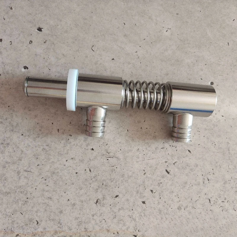 Inline Filling Valve, Straight Type Liquid Dispensing Valve Made Of 304 Stainless Steel, Compatible With Multiple Sizes