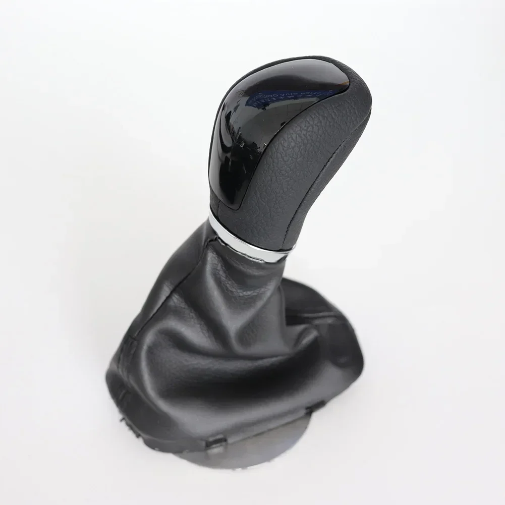 1 PCS Car Gear Shift Knob Black Automatic Gear Shift-Knob With Gaitor-Boot Fit For Mercedes  For Mercedes-Benz W203 W204