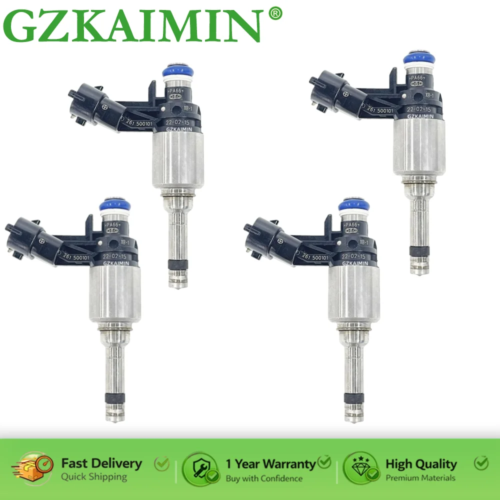 4pcs 35310-2B130 Fuel injector For Hyundai Accent Veloster Kia Rio 1.6L L4 2012-2017