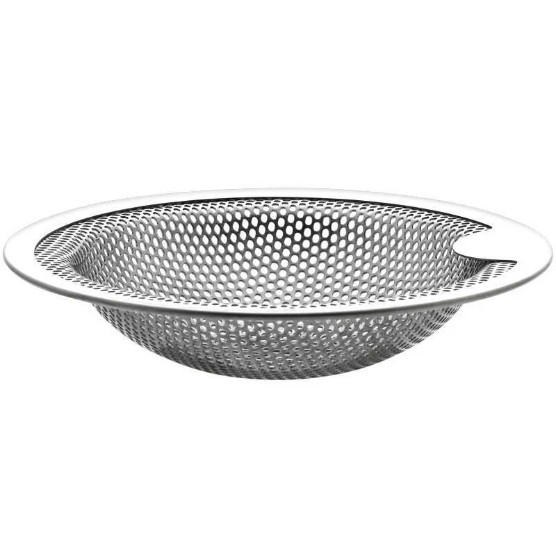 1Pc Stainless Steel Kitchen Sink Strainer Drain Hole Filter Washing Pool Strainer Bathroom Drain Filter Net Screening Stoppers