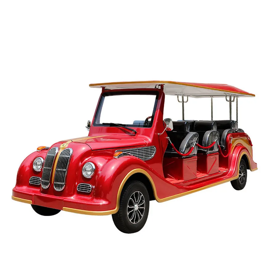 Hot Selling Wholesale Price 2 Row New Battery Powered Electric Off-Road Electric Vehicle Retro Classic Car Wedding Special