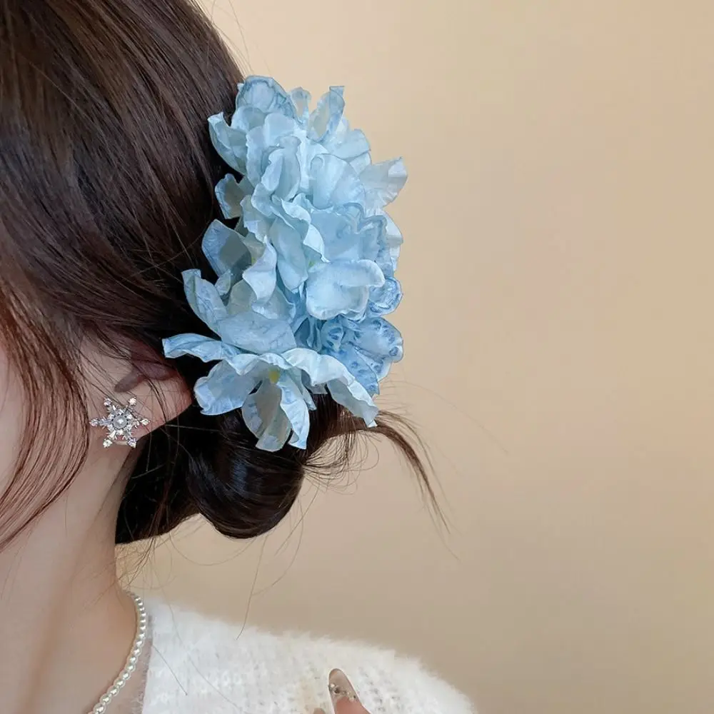 

Vintage Sweet Flower Hair Stick Bohemian Simulation Flower Thai Hair Fork Fairy Hairpin Chinese Style Side Clip Bridesmaid