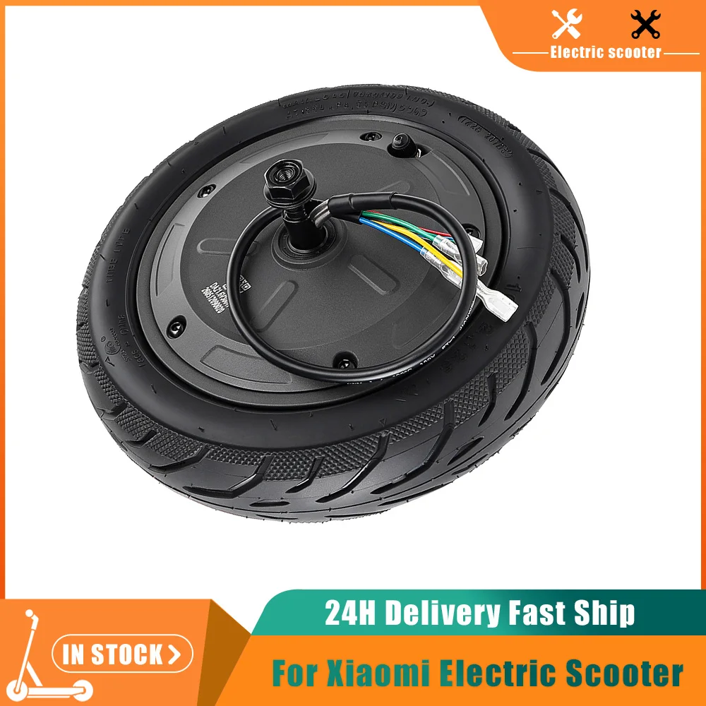 Rear Motor Wheel Assembly Wheel Hub with 10x2.125 Tire for Xiaomi 6 Lite Electric Scooter  Rear Wheel Engine