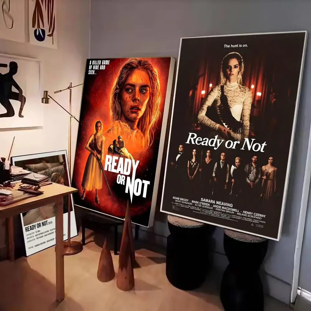 أفلام الرعب الكوميدية جاهزة أو غير ملصق جدار يطبع لغرفة المعيشة غرفة نوم مكتب هدية تزيين المنزل