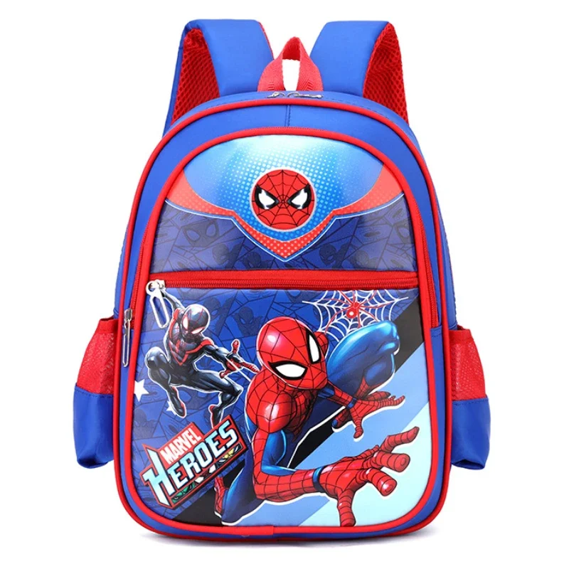 Disney New Children Backpack Mini Schoolbag Girls and Boys Cute Shoulder Bag Cartoon Spriderman Plecak dla dzieci