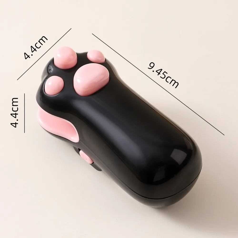 Mini Cat Paw Snack Bag Sealer Type-C Charging Built-in Cutter Mini Sealing Machine Magnetic Back Heat Sealing Food Bag Sealer