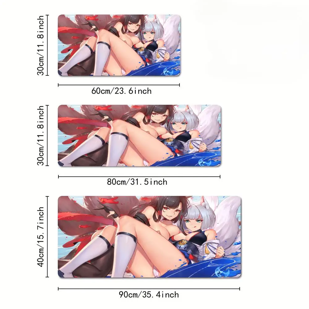 Alfombrilla de ratón con tema de chica sexy de Anime, alfombrilla de escritorio, alfombrillas para juegos, accesorios de escritorio, teclado, alfombrilla hentai para pecho grande y nalgas