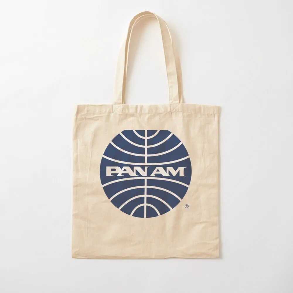 

Pan Am Mid 1950s Globe Inverted Classic T-Shirt Tote Bag great bag custom fabric bag Canvas Tote