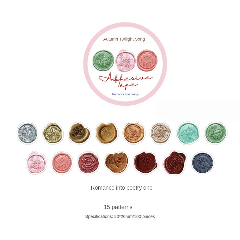 กาว 9 รุ่นน่ารักคู่มือสัตว์ม้วนสติกเกอร์ Kawaii ตกแต่งอุปกรณ์การศึกษาผู้ขายที่ดีที่สุด