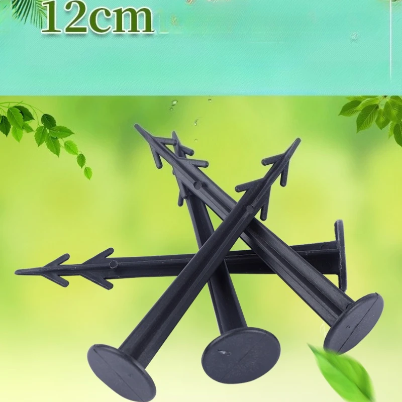 5/10pcs Plastic Gardening Ground Nail Garden Shed Grass Proof Cloth Stakes Pegs Ground Nails For Anti Insect Net