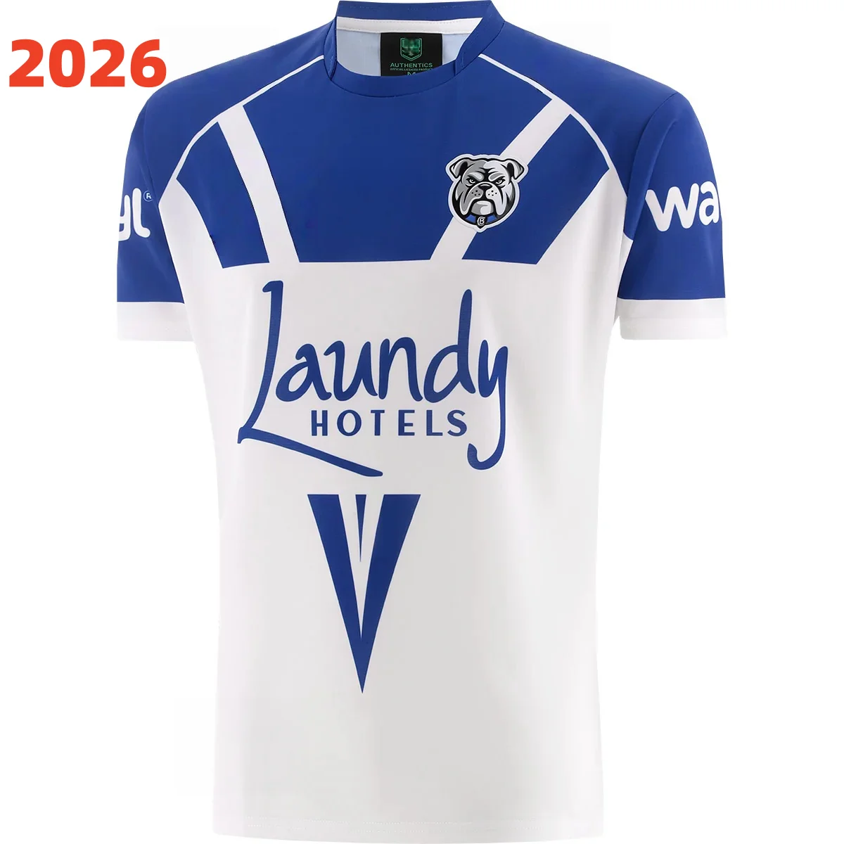 2026 قمصان Bulldogs للرجال Home and Away (طباعة رقم الاسم المخصص) #1