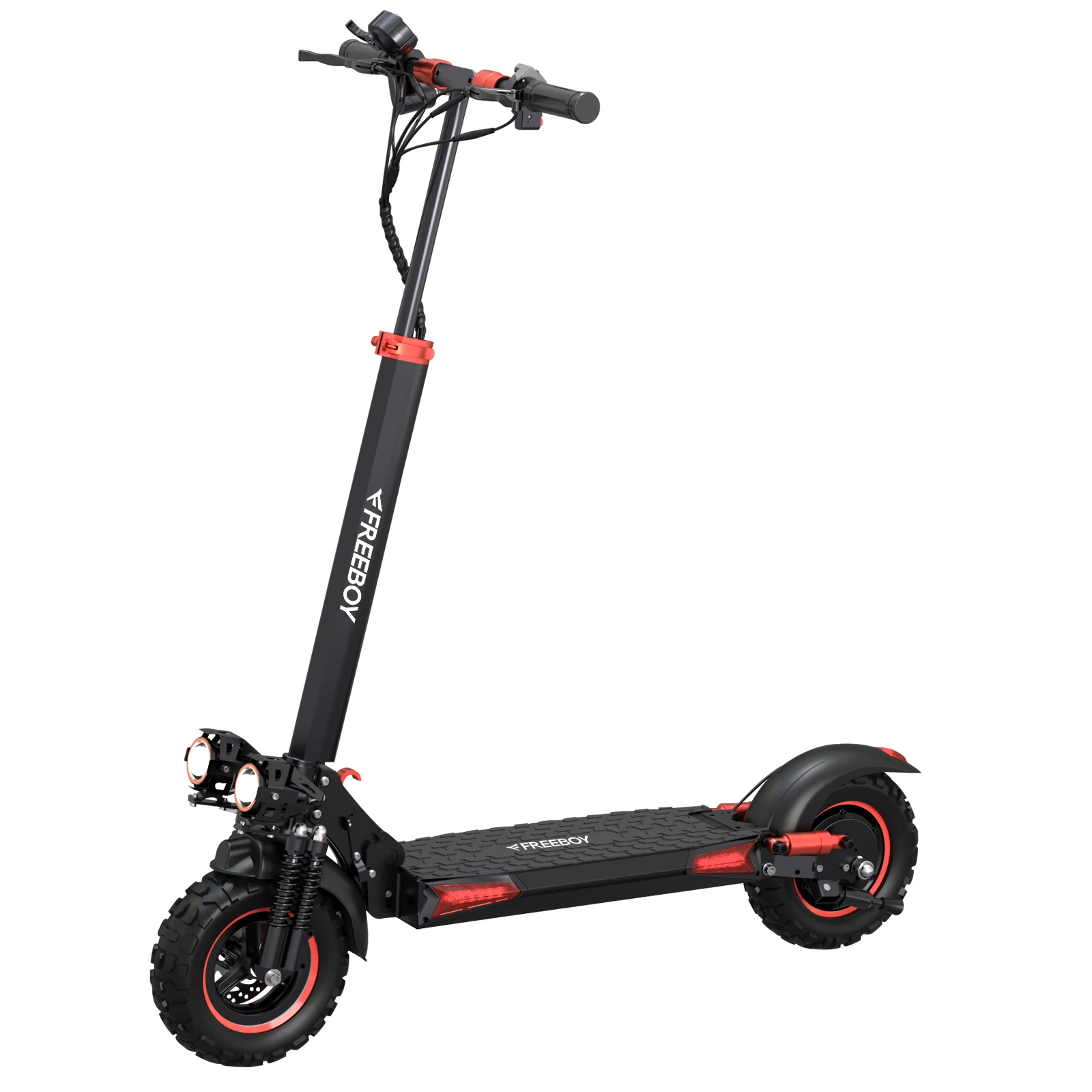 FREEBOY J11 Max Elektroroller 1200W Motor 48V18AH Akku Geschenk-Sitz Höchstgeschwindigkeit 50km/h 11 Zoll Reifen Pendler- und Offroad-E-Scooter