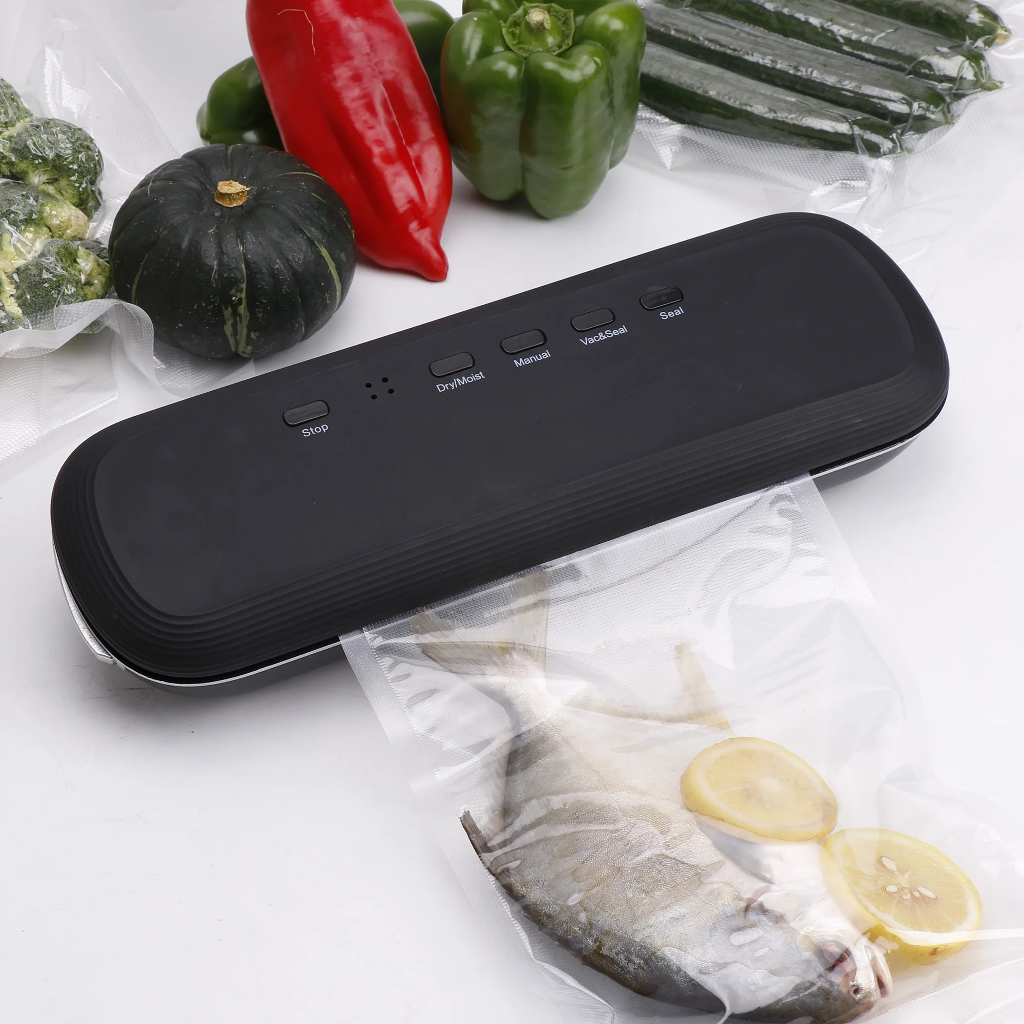 

Food Vacuum Sealers Packing Portable Electronic Mini Home Use Automatic Vacuum Sealer Machine