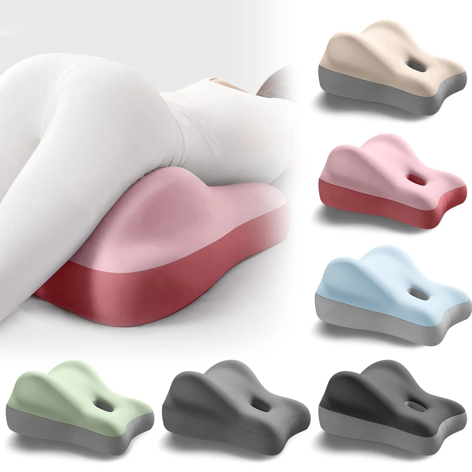 

Multifunctional Butt Cushion Couple Bedroom Sofa Hip Pillow Cushion Sitting Lying Pregnanly Pillows Waist Cushions Home Supply