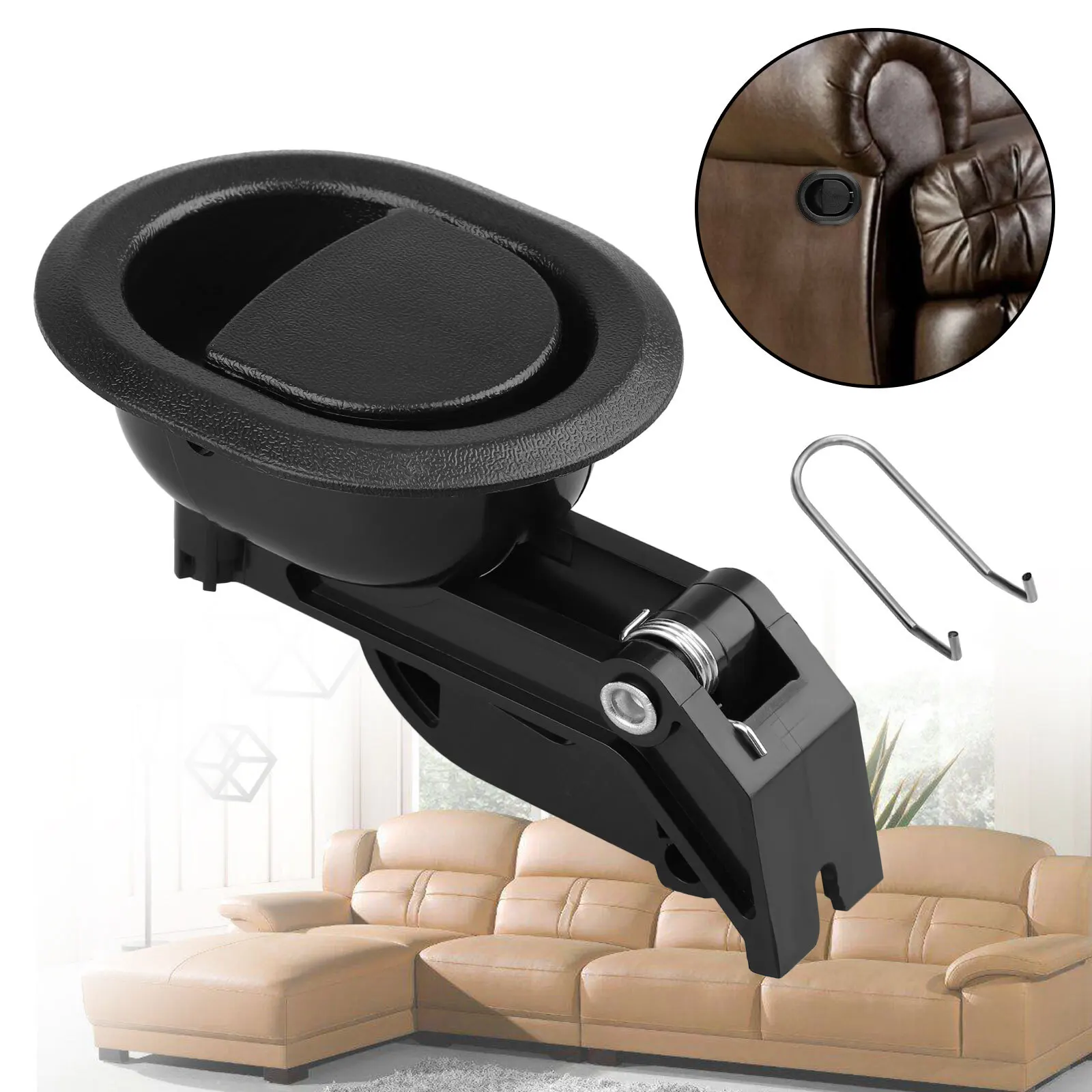 Popular Universal Recliner Replacement Kits Pull Handle Chair Sofa Couch Release Lever
