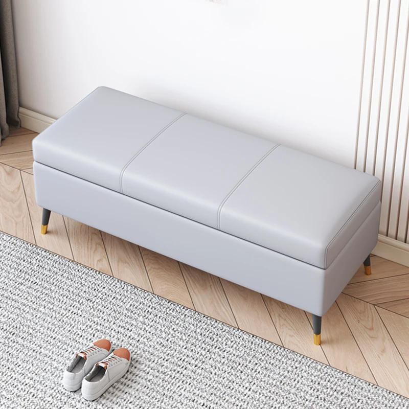 

Enter the door and enter the door to change the shoe stool, light luxury and high-end sense of home use, sitting shoe