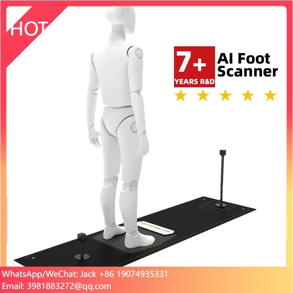 

New Package Foot Scanner Machine For Custom Orthotics Functional Gait Assessment Foot Rehabilitation Devices