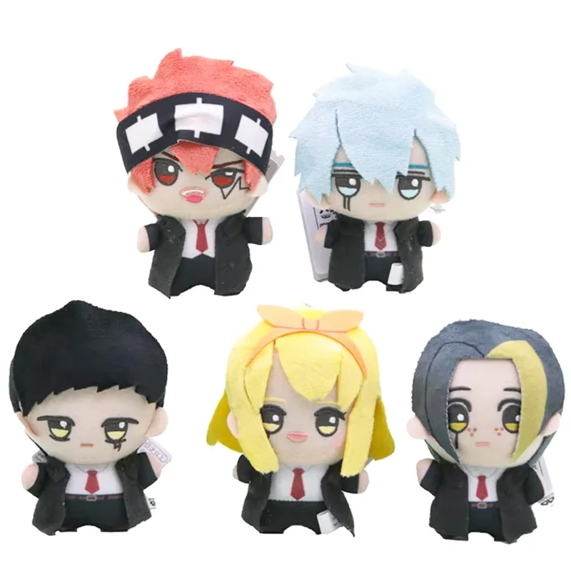 Mashle Magic and Muscles Plush Toy 10cm Soft Stuffed Doll Backpack Pendant Mash Burnedead Lemon Irvine Lance Crown Duote Gifts