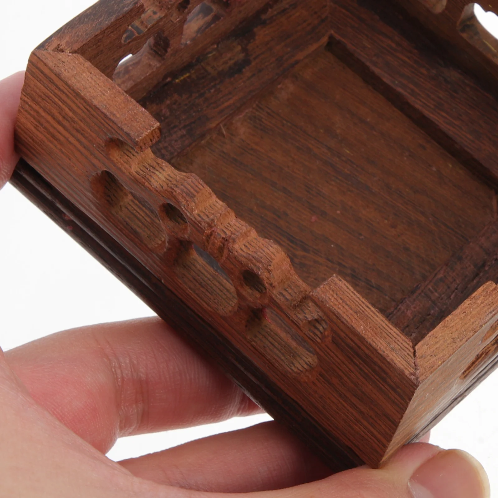 

1pcs Red Sandalwood Display Base Square Wooden Stand For Teapot Vase Statue Craft Home Decor Wood Riser Flower Pot Base Stone