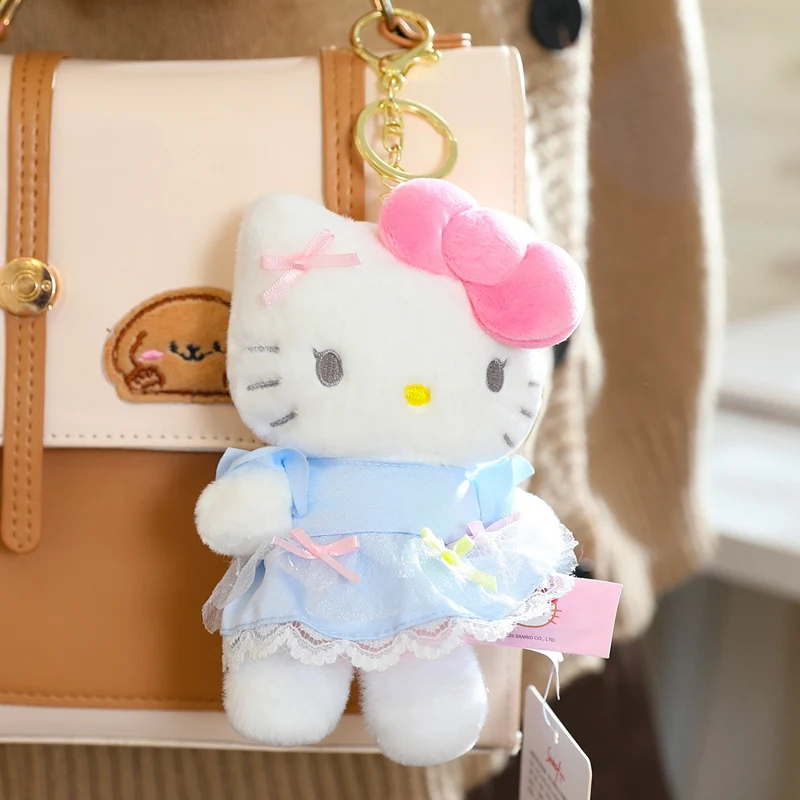 Sanrio Pluche Fantasyland Hello Kitty My Melody Pop Kuromi Pom Pom Purin Speelgoed Kawaii Cinnamoroll Pochacco Zacht Cadeau Voor Kinderen
