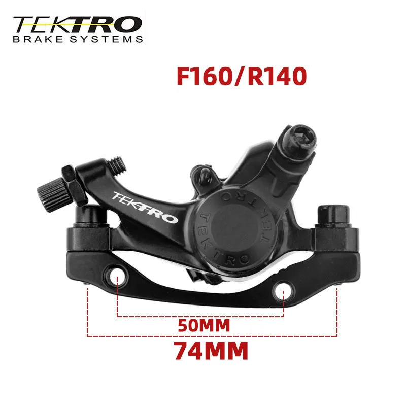 TEKTRO M280 Mountain Bike Line Pulling Disc Brake for 160mm rotor MTB Disc Brakes Wire-controlled mechanical disc brake