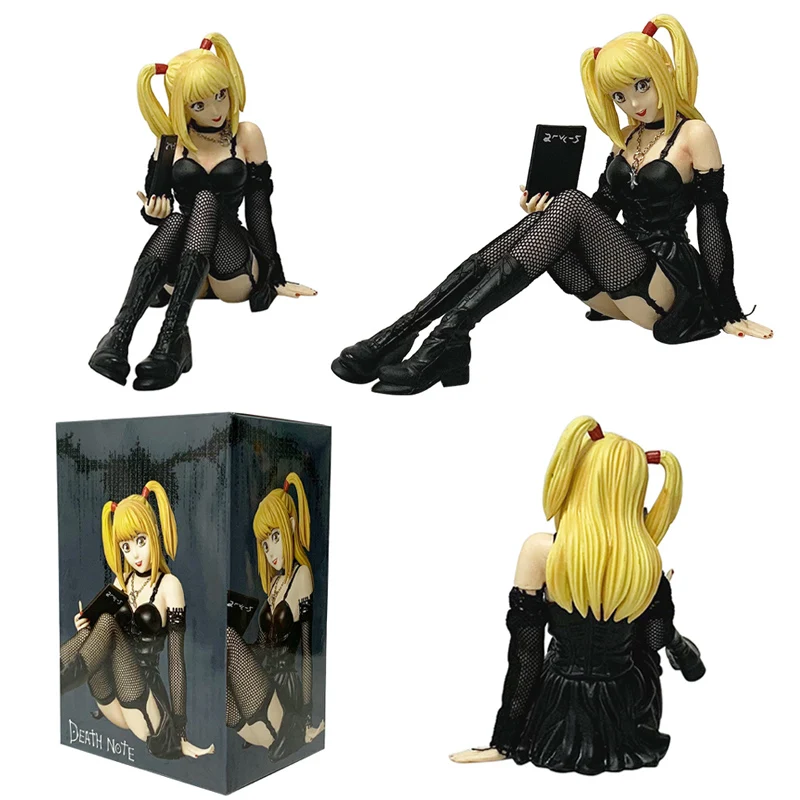 Figurine Anime Light Yagami, Ryuk, Ryuuku, Rem, MisaMisa, Misa Amane, Figurine d'action, Modèle de poupée, Jouets, Cadeaux d'Halloween