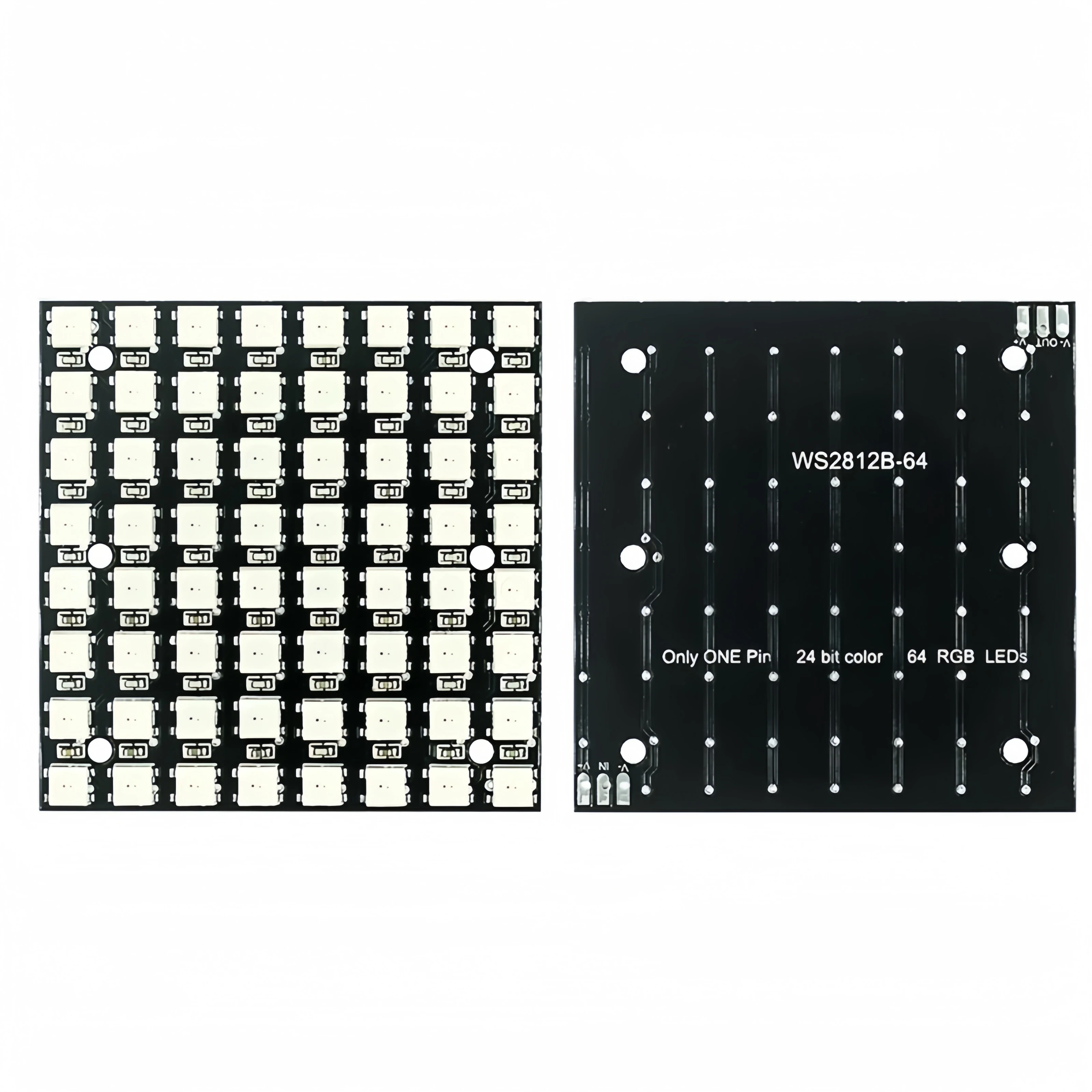 WS2812 LED 5050 RGB 8x8 64-bits LED-matrixmodule