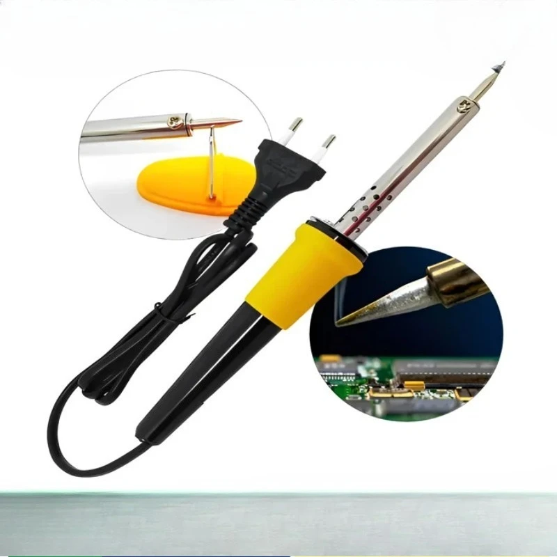 

Soldering Iron Kit 40W Adjustable Temperature Welding Tool with Tin Resistant Tip for DIY Electronics Repair
