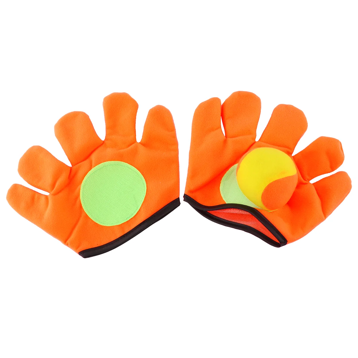 Plush Glove Tennis Ball Gloves for Kids Set Hook and Loop Child Children’s Toys