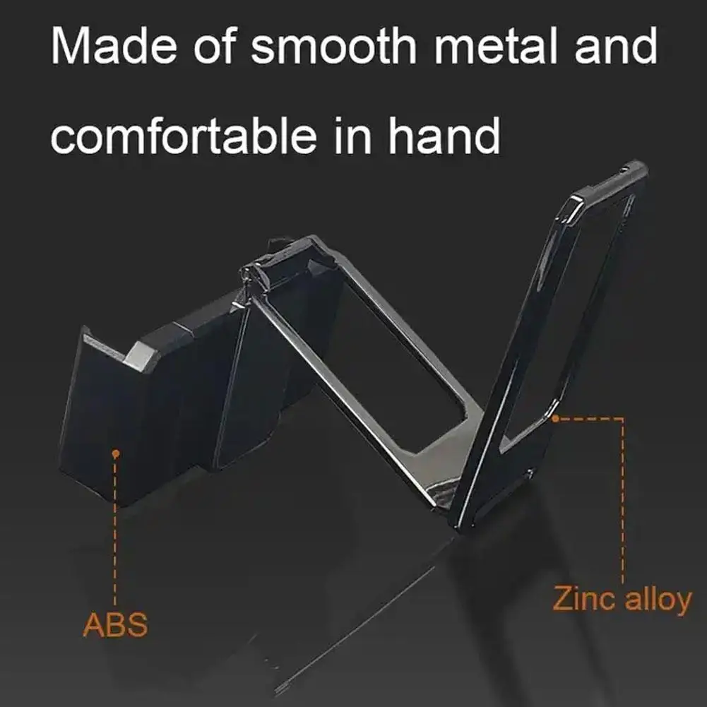 Foldable Desktop Back Clip Type Phone Holder Stand Metal Telescopic 360 Rotatable Bracket Mount Universal For Xiaomi 
