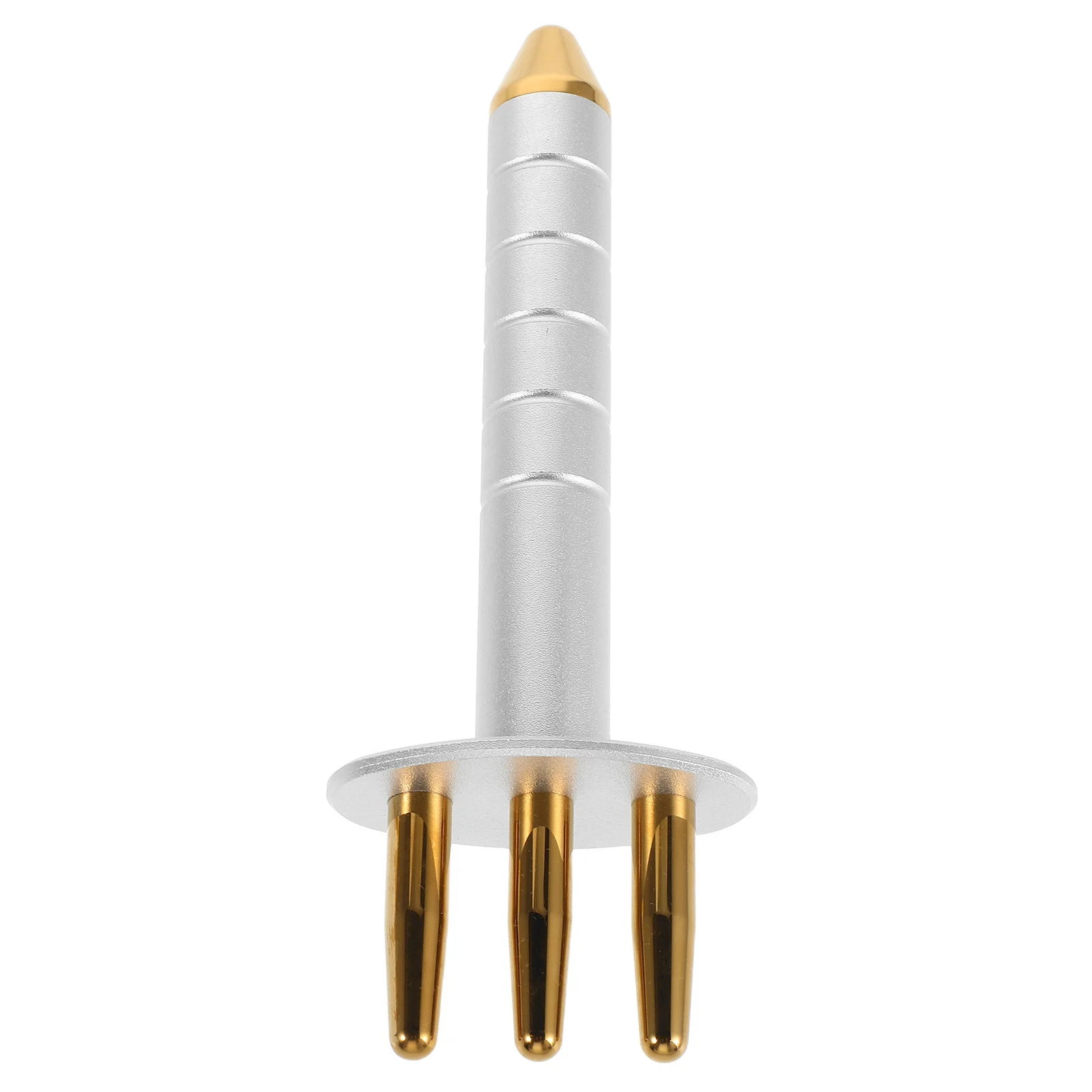 

Titanium Alloy Magnetic Massage Fork Metal Face Gua Sha Massager Tool Trigger Point Pressure Point Body Facial Massager