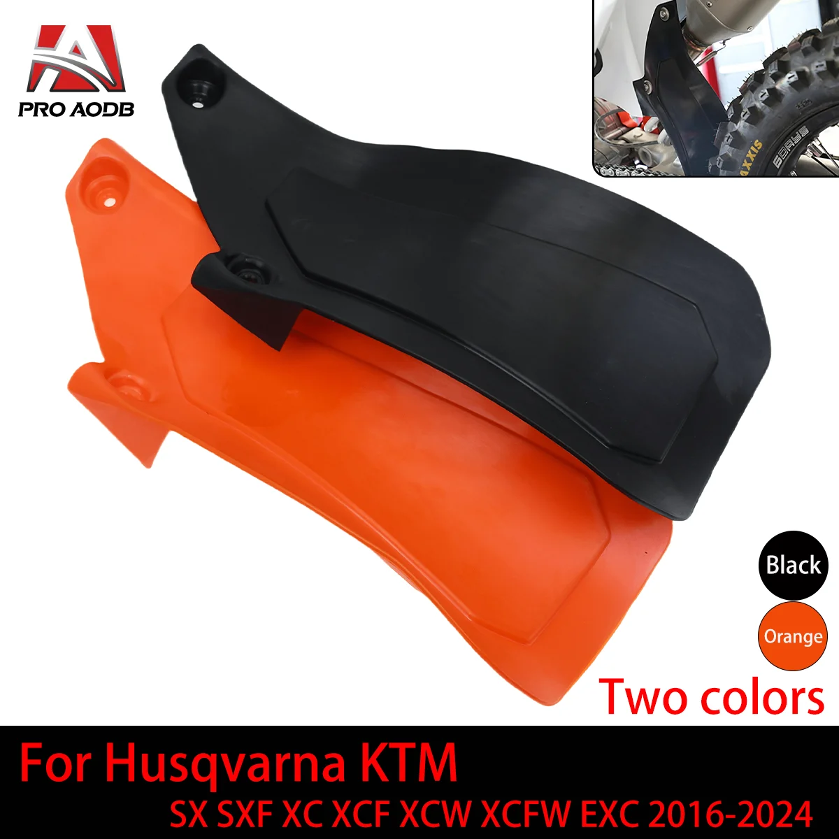 Motorcycle Rubber Rear Fender Mudguard Cover For KTM SX SXF XC XCF EXC-F XCW XCF-W EXC 125 150 250 300 350 450 500 CC For GASGAS