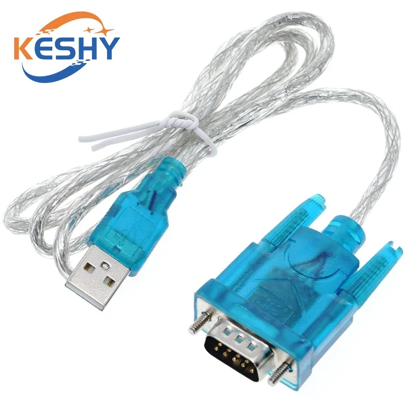 

1-10PCS New HL-340 USB to RS232 COM Port Serial PDA 9 pin DB9 Cable Adapter Support Windows7 64