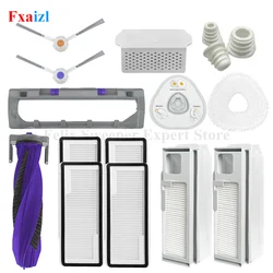 For Narwal J4 Freo X Ultra J4 Lite Robot Vacuum Cleaner Parts Mop Main Side Brush Hepa Filter Cloth Rag Spare Parts Accessories
