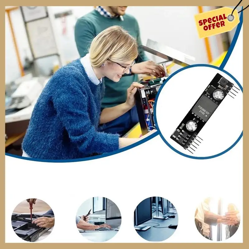 PM1202 Moduł POE 12V 2A Pin Wbudowany izolowany Obsługuje moduł POE 100M 1000M-WMAN