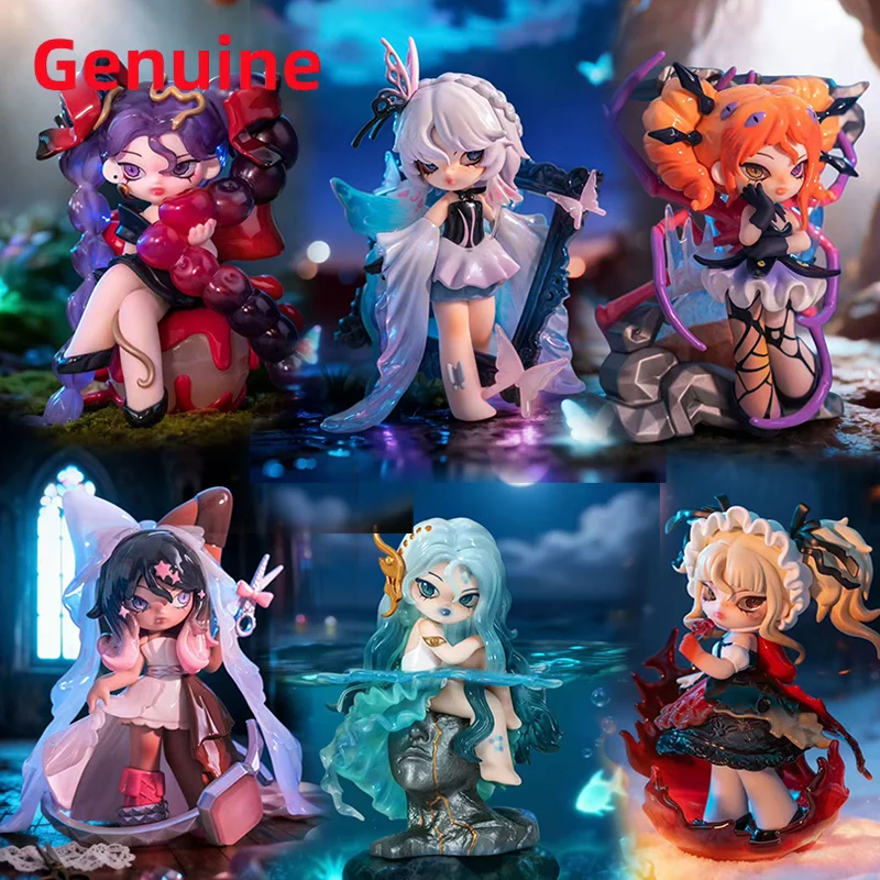 

Original Nono Sova Nightmare Lullaby Series Blind Box Misty Town Nursery Rhyme Desktop Handmade Ornaments Kawaii Gift Girl Kids