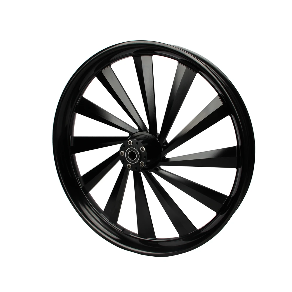 26 Inch 26x3.5 Deep Dish Milling Spokes Aluminum Alloy Wheels Rims For Harley Davidson Motorcycle After 2008-2019