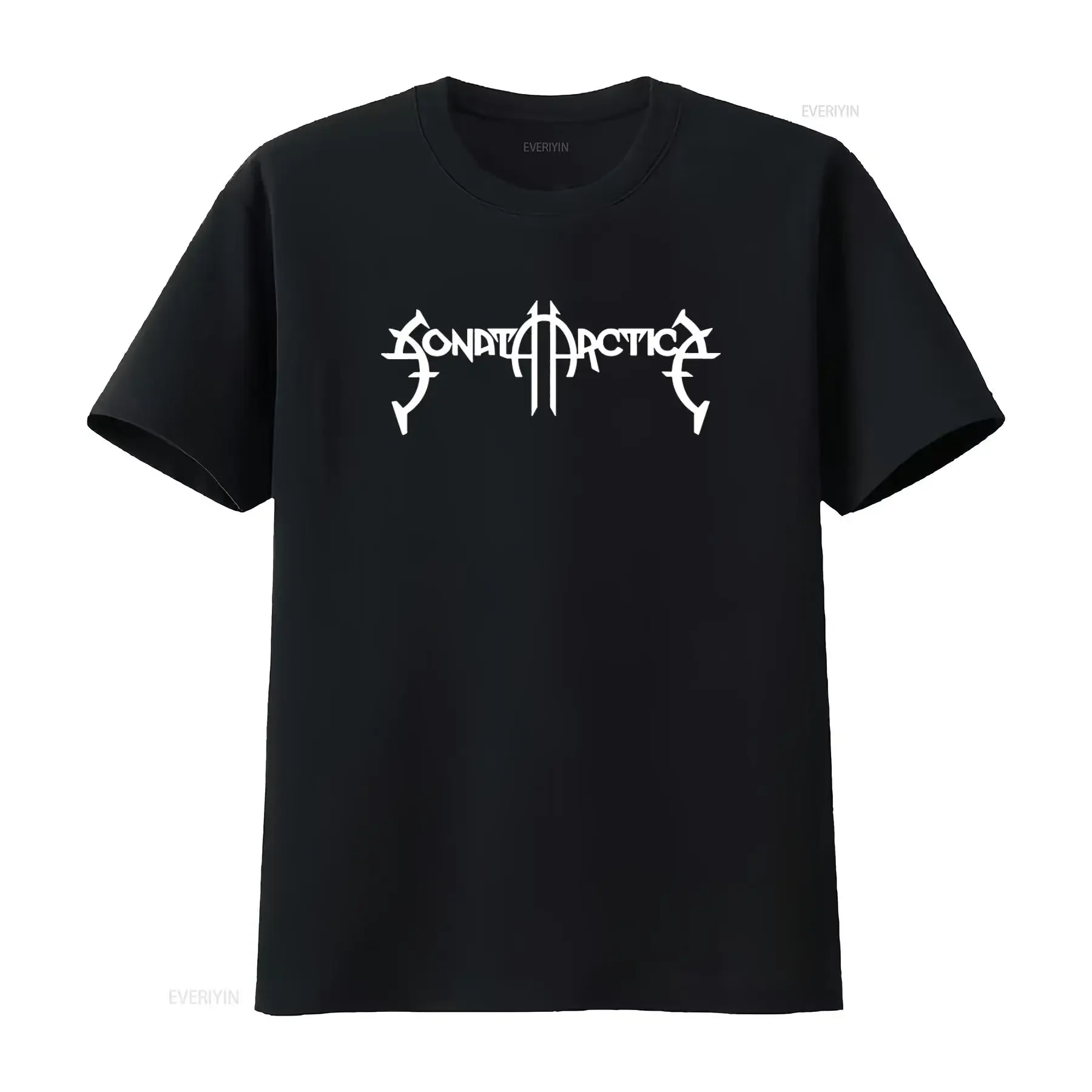 Sonata Arctica Finnish Power Metal Band Logo T Shirt Available in L 2XL Sizes vintage Washed streetwear Unisex Versatile Casual