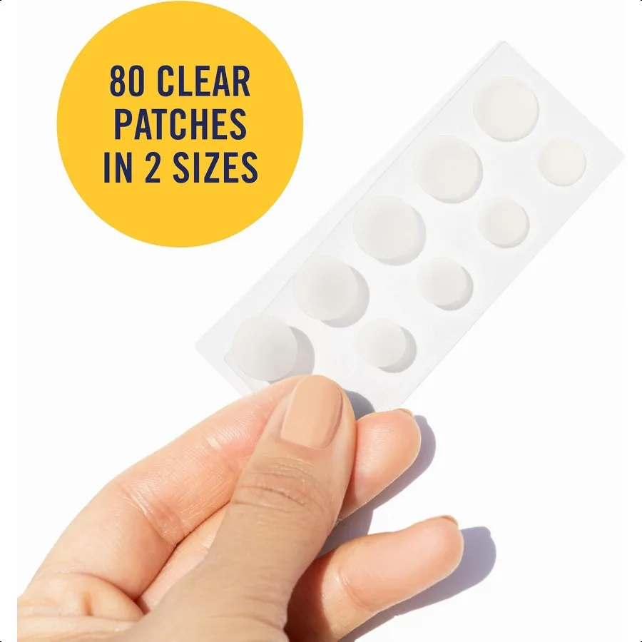 PanOxyl PM Overnight Spot Patches Advanced Hydrocolloid Healing Technology Fragrance Free 80 Count