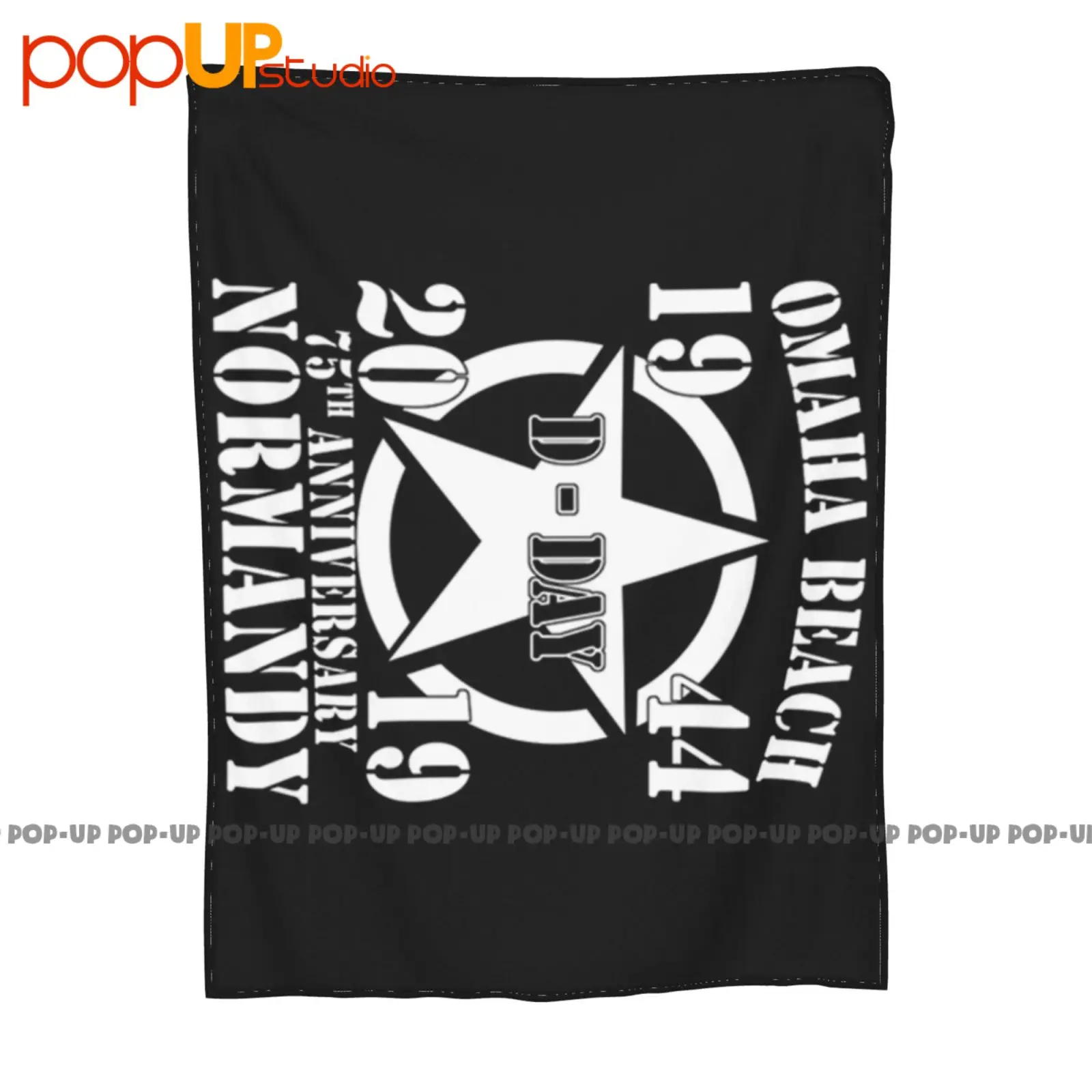 Omaha Beach D Day 1944 2019 Star 75Th Anniversary Normandy Ultra-Soft Blanket Quilt Winter Sofa Cover Bed Covers view 2