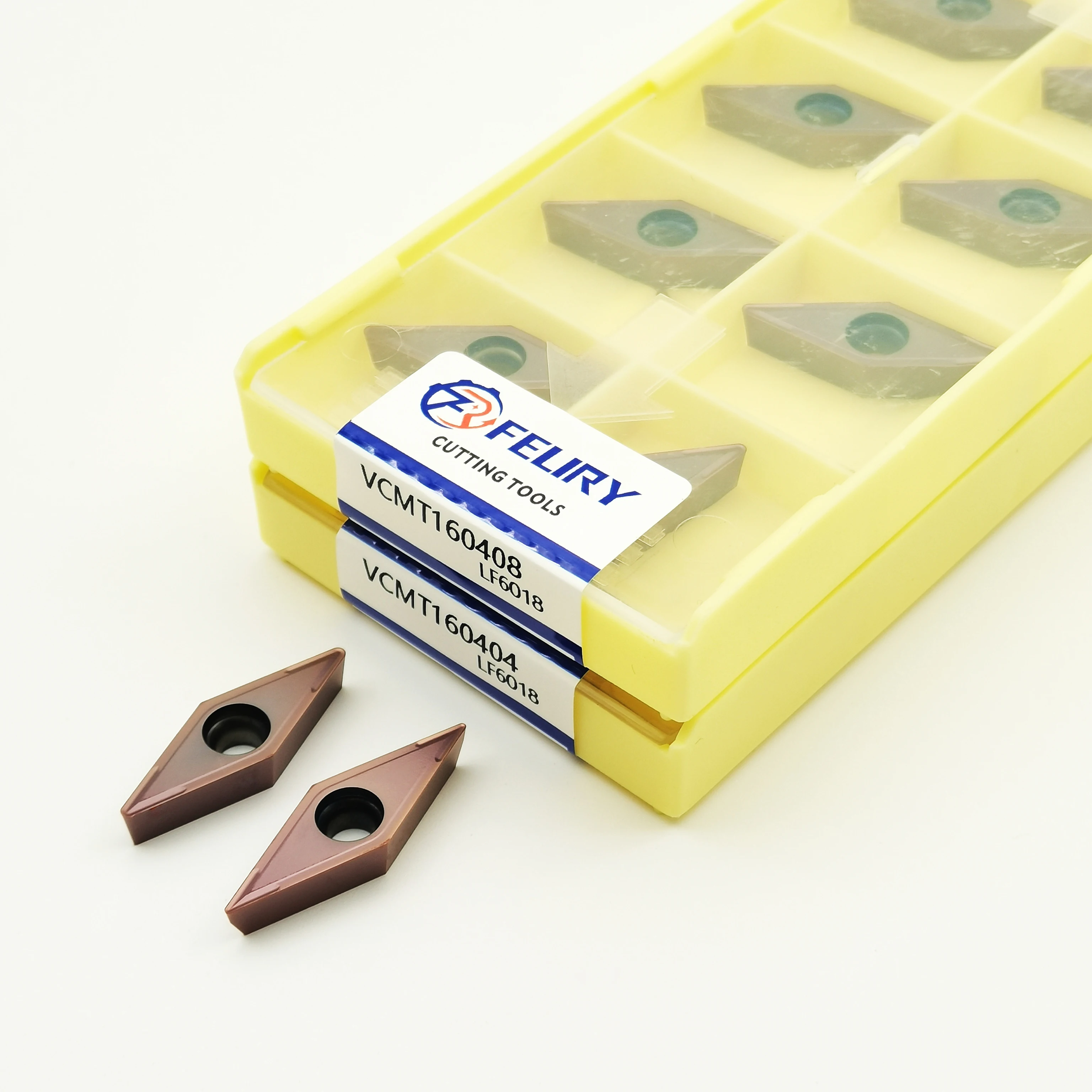 10PCS VCMT110304 08 VCMT160404 08 LF6018 high-quality carbide universal tools can process stainless steel and steel parts VCMT