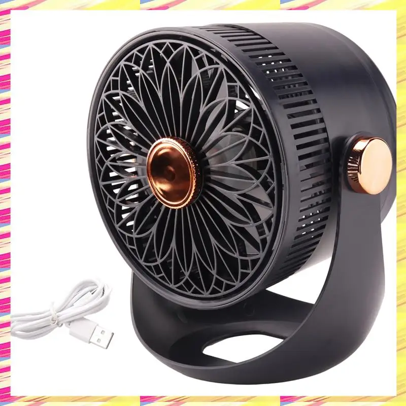 

ABJJ 2400 мАч настольный настенный электрический вентилятор с циркуляцией воздуха USB перезаряжаемый настенный охлаждающий вентилятор