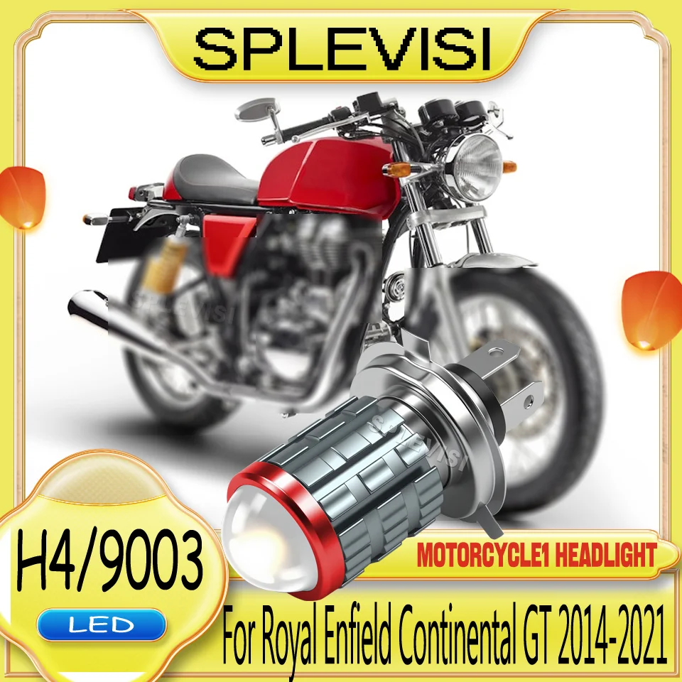 

No Dark Spots Uniform Illumination Motorcycle Headlight For Royal Enfield Continental GT 2014 2015 2016 2017 2018 2019 2020 2021