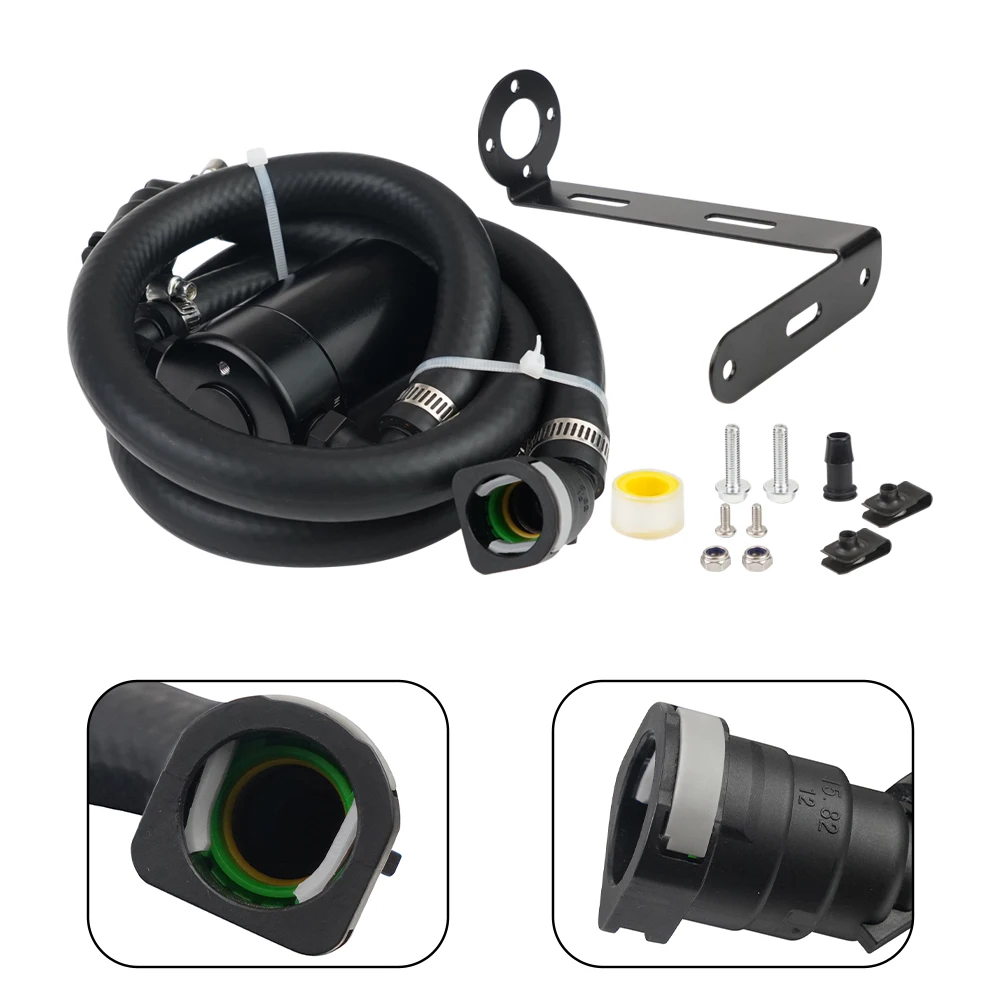 OCC-1077 Oil Catch Can Oil Separator for 11-21 Ford F150 5.0L Raptor 2.7L 3.5L Ecoboost Oil Catch Tank