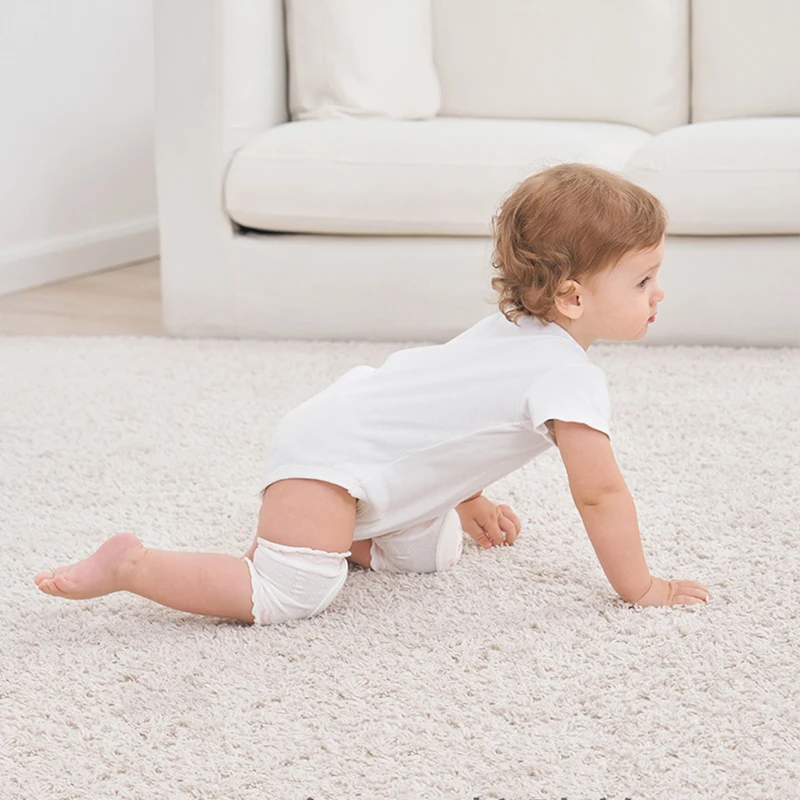 Bantalan Lutut Bayi Baru Lahir Lucu Bantal Siku Merangkak Keselamatan Bayi Anak Pelindung Bantalan Lutut Penghangat Kaki Aksesori Anak Perempuan Laki-laki