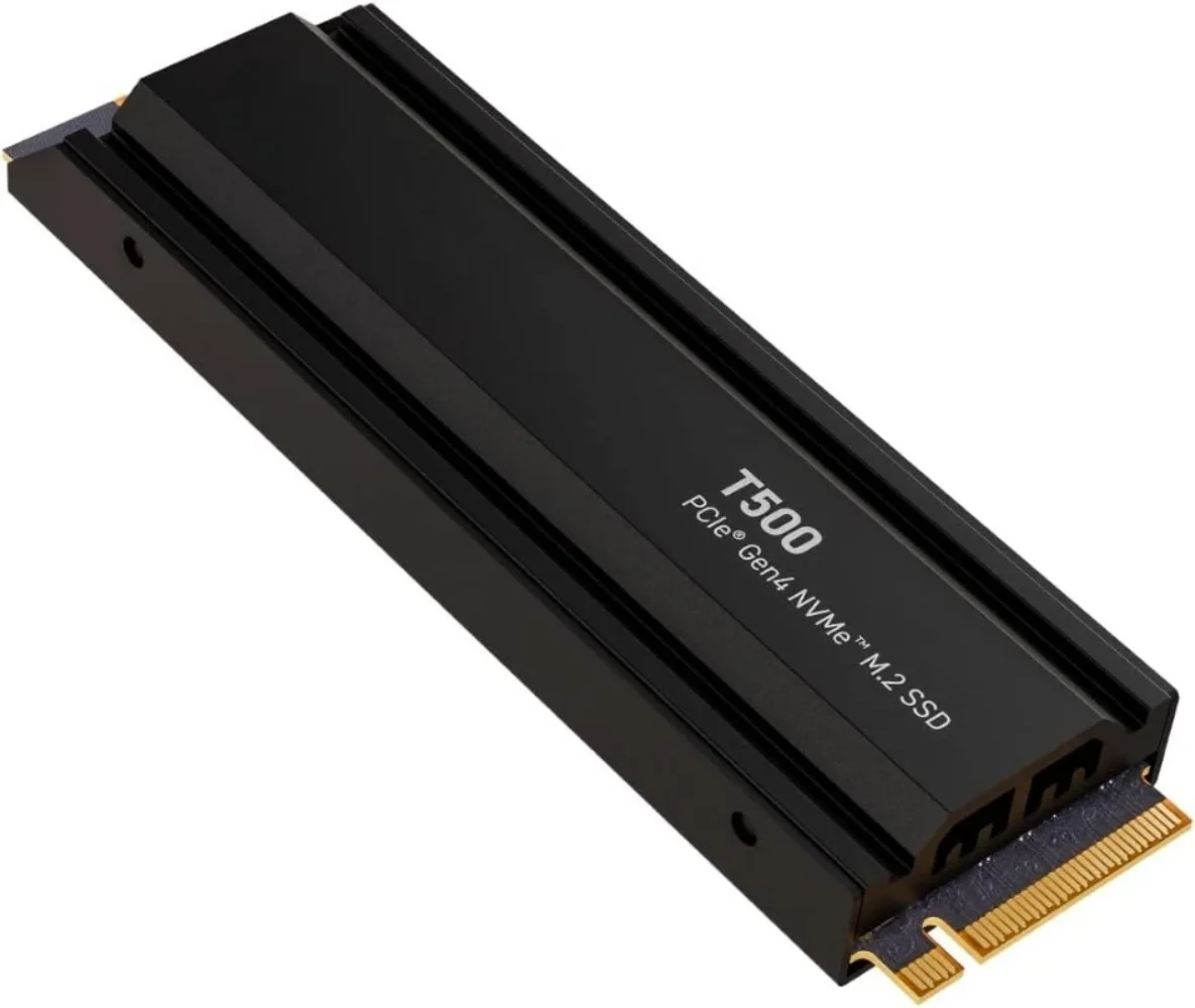 أجهزة الكمبيوتر وملحقاتها T500 4TB Gen4 NVMe M.2 SSD للألعاب الداخلية مع مبدد حرارة، حتى 7000 ميجابايت/ثانية، 5 متوافقة #1