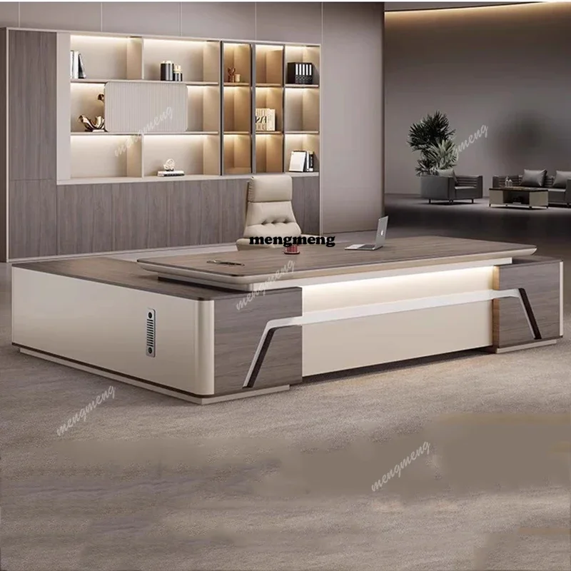 Hot sales Boss desk office chair combination simple modern president table supervisor manager table high-end furniture